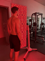Panneau de luminothérapie rouge haute puissance GLPE à 7 longueurs d'onde, système PBM complet pour le corps, appareil sur pied pour la maison et la salle de sport, soulagement de la douleur, logo personnalisé