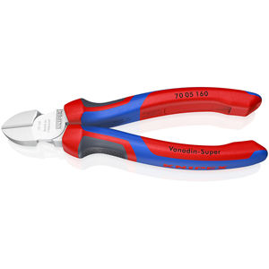 KNIPEX 70 05 160 Coupe-fil diagonale avec poignées confort chromées 160 mm - Product Image 1