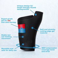 Enveloppe de glace pour le pouce et le poignet, compression froide longue durée pour soulager la douleur |   Gel épaissi, ajustement parfait, souple après congélation