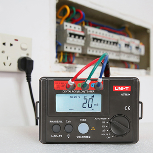 เครื่องทดสอบ RCD (ELCB) ดิจิตอล UNI-T UT582+ พร้อมระบบ AUTO RAMP สำหรับวัดวงจรรั่วไหล พร้อมเสียงเตือนการใช้งานผิดพลาด L71 - Product Image 3