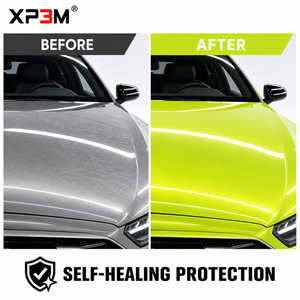 ฟิล์มใสกันรอยรถยนต์ XP3M สีเหลืองเรืองแสงแบบแฟนตาซี เกรด OEM เงาแบบ TPU ความหนา 7.5 มิล ซ่อมแซมตัวเองได้ ป้องกันรอยขีดข่วน ป้องกันการเหลือง - Product Image 5