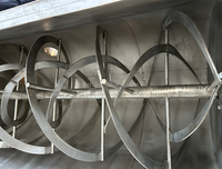 Mezcladora Industrial Horizontal de Cinta, Mezcladora de Alimentos para Animales, Mezcladora de Polvo, 200kg 500kg