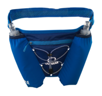 Sac banane de course unisexe 2L léger et portable en polyester imperméable avec fermeture éclair pour sports de plein air et cyclisme (pour téléphone)