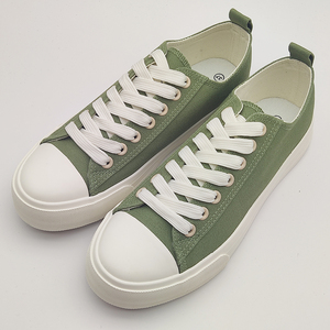 Wholesale Custom <strong>Green</strong> <strong>Canvas</strong> <strong>Shoes</strong> Men Casual Walking Casual <strong>Canvas</strong> <strong>Shoes</strong> for Spring Unisex New Style - Product Image 2