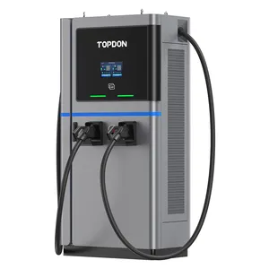 Topdon อย่างรวดเร็วเชิงพาณิชย์ 120kw 180kw 240kw ระดับ 2 dc กล่องชาร์จอินพุต ev หลายยานพาหนะ powerbank สถานีสําหรับธุรกิจ