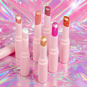 Venta al por mayor a granel de alto pigmento hidratante brillo resaltador <span class=keywords><strong>Stick</strong></span> maquillaje de larga duración de alto brillo hinchable Jelly sombra de ojos <span class=keywords><strong>Stick</strong></span> - Product Image 1