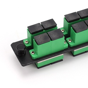 Bộ phận Viễn Thông 6 cổng bộ điều hợp cáp quang với bộ điều hợp chế độ đơn song công SC để phân phối và Hộp thiết bị đầu cuối - Product Image 5