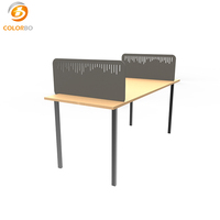 Panneau acoustique Classe B1, cloisons de bureau pour ordinateur, système de cloisonnement