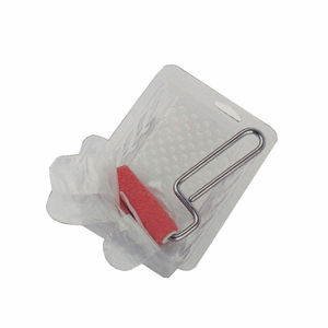 Rodillo de esquina 3 "Mini Kit de pintura Trim Brush Roller Rodillo de pintura Juego de 4 piezas con cubierta <span class=keywords><strong>para</strong></span> el trabajo de pintura DIY en casa - Product Image 2