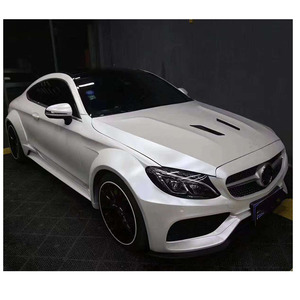 2014-2019 <span class=keywords><strong>Clase</strong></span> <span class=keywords><strong>C</strong></span> W205 C260 C300 C43 C63 <span class=keywords><strong>AMG</strong></span> Coupe 2 puertas 4 puertas guardabarros mejorado Kit de cuerpo ancho para <span class=keywords><strong>mercedes</strong></span>-benz - Product Image 6