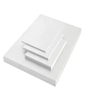 100% vrigin plastic material 4*8ft 8mm 18mm regular Pvc Foam Sheet For Door core board