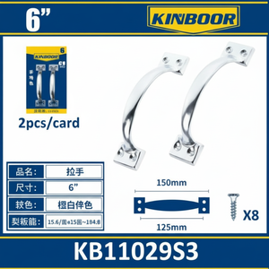 Antica maniglia porta in ottone e ceramica da 6 pollici con viti di lusso armadi per la casa o l'ufficio armadi cassetti - Product Image 1