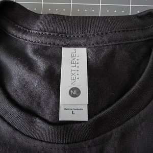 สำหรับ Level Apparel 6210 ผู้ผลิตเสื้อยืดผู้ชายแบบกำหนดเอง-เสื้อยืดผสมโพลีเอสเตอร์/คอตตอน ทรงเข้ารูป ระบายอากาศได้ดี รับผลิตแบบ OEM/ODM - Product Image 1