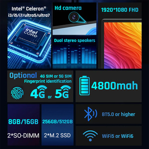 14.1 pouces nouvel ordinateur portable d'affaires CKD prise en charge Intel I3 I5 I7 Ultra5 Ultra7 5G NR Module jeu étudiant ordinateur portable bureau ordinateur portable - Product Image 4