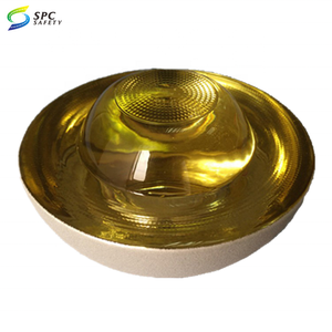 Bút Đánh Dấu Đường Phố Kính Cường Lực Nâng Tròn An Toàn Giao Thông Đường Bộ Phản Xạ Cao 360 Độ Màu Vàng Độ Cứng Cao - Product Image 3