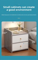 Table de Chevet Moderne Minimaliste en MDF pour Petites Espaces, Meuble de Rangement Personnalisable – Prix Usine