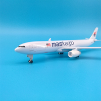 Haute simulation 1/300 échelle malaisie Maskargo modèle d'avion personnalisable livraison OEM pour les entreprises de logistique de fret