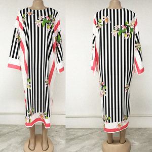 Vestito estivo musulmano Plus Size <span class=keywords><strong>abito</strong></span> largo <span class=keywords><strong>con</strong></span> stampa <span class=keywords><strong>a</strong></span> righe Color <span class=keywords><strong>abito</strong></span> <span class=keywords><strong>lungo</strong></span> <span class=keywords><strong>con</strong></span> <span class=keywords><strong>maniche</strong></span> <span class=keywords><strong>a</strong></span> <span class=keywords><strong>pipistrello</strong></span> <span class=keywords><strong>abito</strong></span> da donna <span class=keywords><strong>a</strong></span> <span class=keywords><strong>maniche</strong></span> lunghe - Product Image 6