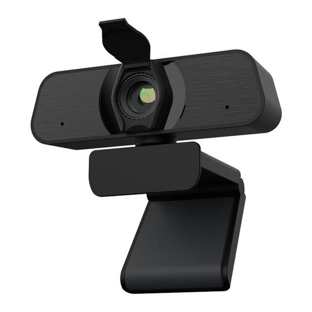 High Quality HD 1080P USB Web Camera for PC with CMOS Sensor Auto Focus Built-in Noise Cancelling Microphone-Stock