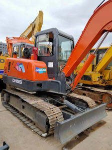 Pas cher prix bonne qualité Doosan Dh 55 pelleteuse d'occasion mini pelle 5 tonnes Doosan Dh55 - Product Image 5