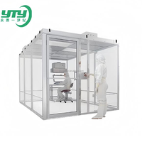 Ruang Bersih Modular Industri ISO 7 Clean Bench FFU HEPA Filter untuk Manufaktur Perangkat Medis