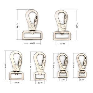 Con Chó Cổ Áo Phần Cứng Matte Đen Con Chó Dây Xích Khóa <span class=keywords><strong>12Mm</strong></span> 15Mm 20Mm 25Mm 32Mm 38Mm Nhiệm Vụ Nặng Nề Snap Móc Mùa Xuân Kim Loại <span class=keywords><strong>Clip</strong></span> - Product Image 3