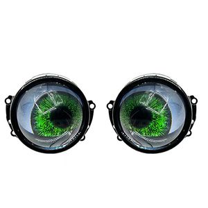 เลนส์โปรเจคเตอร์รถยนต์เลนส์ไฟตกแต่งรถยนต์3นิ้วตาปีศาจ12V ตาปีศาจ2in1 - Product Image 5