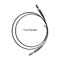 Cable de Fibra Óptica SMA905, Cable de Conexión de Fibra Óptica SMA905-SMA905 con Conectores SMA905 Especiales para Centro de Datos