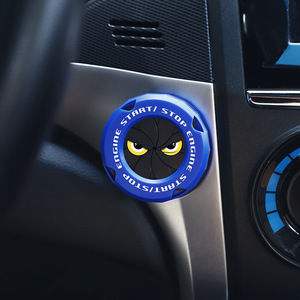 Tự Động Động Cơ Bắt Đầu Nút Bìa Xe Trang Trí Nội Thất Bat Đánh Lửa Xoay Chuyển Đổi Một Phím Dừng Nút Phụ Kiện - Product Image 3