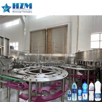 Machine de remplissage d'eau en bouteille plastique, machine de remplissage d'eau pure en bouteille PET, équipement de mise en bouteille d'eau pour boissons