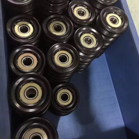 8mm 608Z 608ZZ POM Nylon Plastique Enduit Roulement À Billes Rainure Profonde 8*29*10mm 8*30*9mm 8*32*12mm Porte Coulissante Poulie Roues