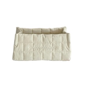 Organizzatore Moderno per Pannolini in Tessuto Trapuntato, <span class=keywords><strong>Cesto</strong></span> Portaoggetti per Cameretta di Grande Capacità con Ricami - Product Image 5