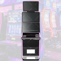 Système de cartes à double écran tactile de 27 "Armoire en métal à pièces Arcade Platinum 1 2 3 Buffalo Skill Game Machine