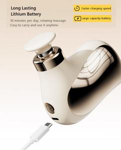 Pistol pijat jaringan dalam elektrik portabel, pistol pijat ukuran Mini daya kuat tanpa sikat kontrol kecepatan 1-2 jam untuk wajah seluruh tubuh - Product Image 5