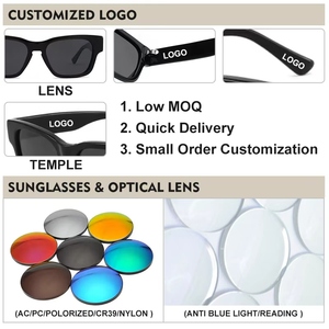 Popüler Özel Tasarım Güneş Gözlüğü Logolu Kadın Marka Tasarımcı Gözlükleri Dikdörtgen Güneş Gözlükleri Moda Erkek Vintage Asetat Güneş Gözlükleri - Product Image 4