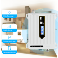 Répéteur GSM Mobile 2G 3G 4G LTE Amplificateur de Réseau Domestique et Booster de Signal avec Couverture de 500 à 1000 m²