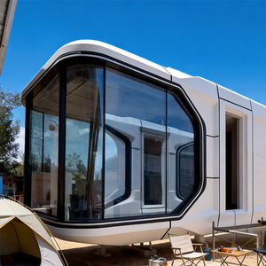 Maison conteneur économique et pod préfabriqué Apple en promotion pour café et espace de coworking créatif - Product Image 1