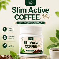 Mélange de café fonctionnel minceur premium 5-en-1 : Complément en poudre complexe pour un métabolisme optimisé et une vie active durable