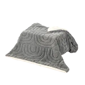 Cheap Stocked Fluffy Dog Blanket Soft Warm Blanket Pet Durable Washable Pet Blanket