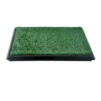 Pot d'intérieur pour chiot, tapis d'entraînement à trois couches, pour pelouse, chat, chien, toilette Portable, tapis pour animaux de compagnie