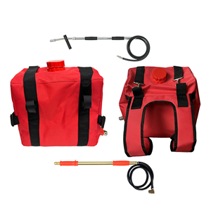 Zaino Portatile da 5 Galloni per Antincendio Boschivo, Sacca d'Acqua Robusta in PVC Pieghevole per Prevenzione Incendi e Soccorso Forestale d'Emergenza - Product Image 1