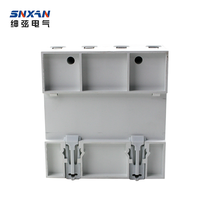 Protecteur de surtension/sous-tension monté sur rail DIN, disjoncteur intelligent, protection de ligne électrique, protecteur VA triphasé 3P+N