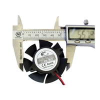 Ventilateur de refroidissement sans cadre silencieux 60x60x20mm 6020 DC 12V 5V 2,36 pouces Roulement à manchon Ventilateur axial