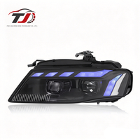 Ensemble de phares LED pour Audi A4 2008-2012, modification style RS, signal dynamique, accessoires de voiture
