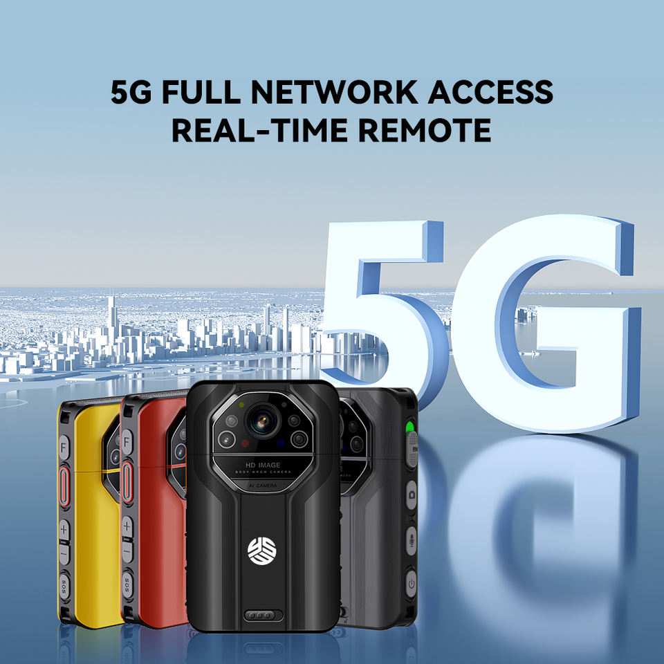 Professional 4K 5G Body Camera with 3.1 Touch Screen Dual GPS H.265 ...