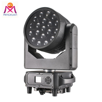 Iluminación de Escenario para Exteriores, Cabezal Móvil LED con Zoom de 19x40W, Resistente al Agua, RGBW