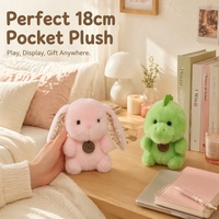 Jouets en peluche super doux et mignons, respectueux de la peau, vente en gros d'usine, jouets personnalisés très demandés, formes 3D adorables, unisexe, ODM