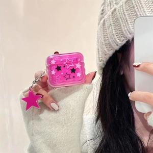 Étui de protection pour <span class=keywords><strong>AirPods</strong></span> Pro2, étui de protection pour écouteurs <span class=keywords><strong>S3</strong></span>, design tendance, rouge rose estival AP092 - Product Image 2