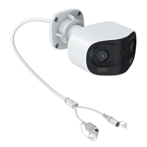 Caméra IP panoramique Tuya 8MP 4K UHD à double objectif Starlight 180° °   Caméra de sécurité ultra grand angle, vision nocturne couleur, extérieur - Product Image 5