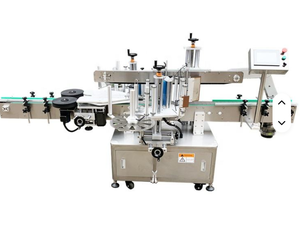 Máquina de etiquetado de latas de esmalte de uñas de barril grande completamente automática, cabezal de doble etiqueta hecho a medida para botellas de Metal y vidrio - Product Image 5